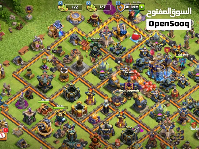 Clash of clans account high level last townhall