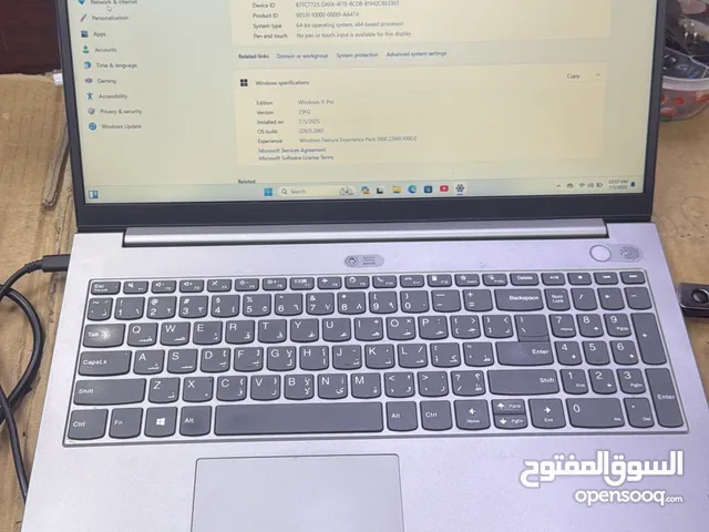 Lenovo i7-11 th gen 16 gb ram 256 ssd 1 tb hdd 2 gb vga 15/6 full hd screen windows11