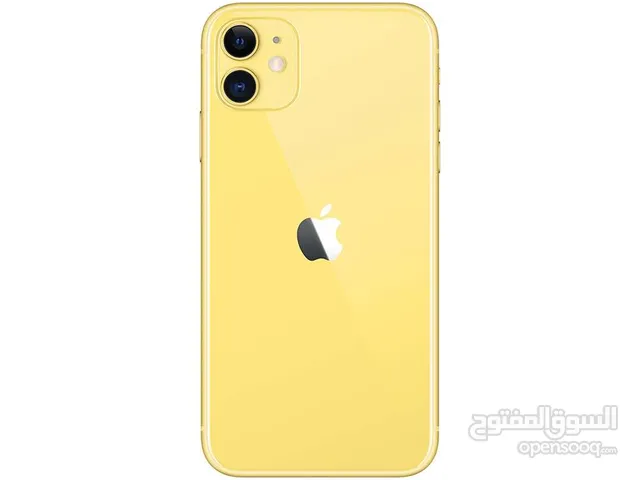 ايفون 11 256 جي بي اصفر