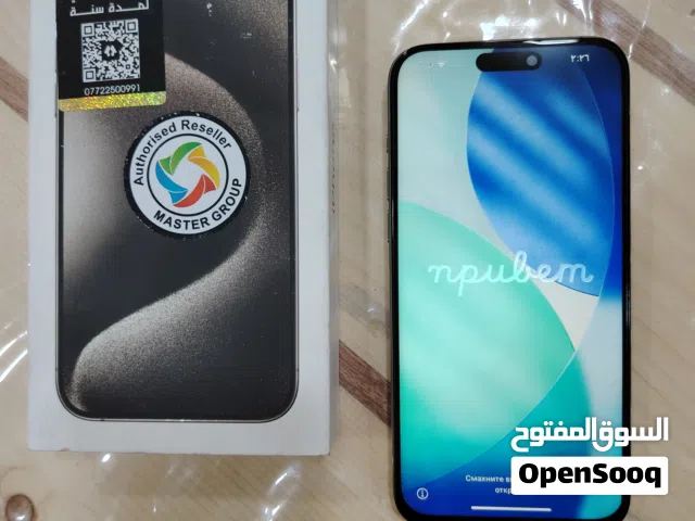 Apple iPhone 15 Pro Max 256 GB in Baghdad
