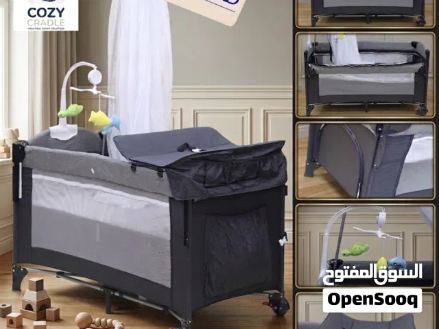 نقدم نخبة من أرقى ماركات الأسرّة العالمية التي تضمن لطفلكِ بيئة نوم صحية سرير ومهد بيبي