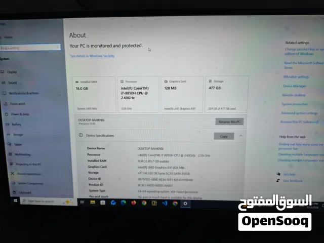 Dell precision 5530