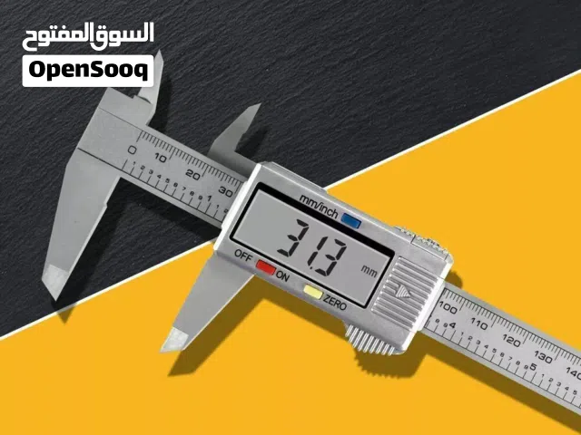 150mm 6inch LCD Digital Electronic Carbon Fiber Vernier Caliper Gauge @ كليبر
