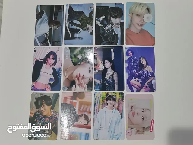 كيبوب لومو فوتوكاردز بتس توايس سفتتين ستراي كيدز KPOP LOMO photocards BTS Twice Seventeen Stray Kids
