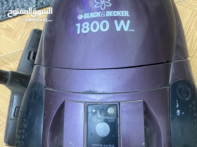 مكنسة بلاك اند ديكر صناعه صينيه وارد الخارج 1800 واط استعمال نظيف