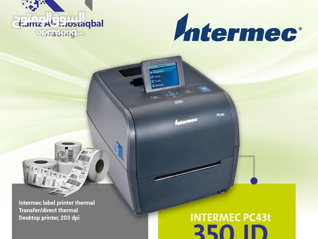 Intermec pc43t label printer الطابعة ليبل Intermec PC43t