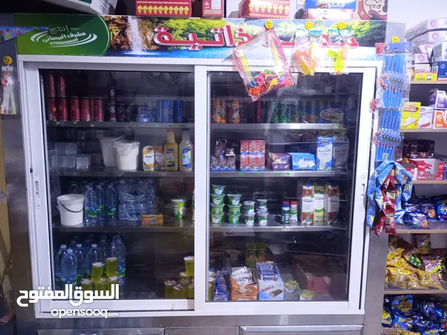 ثلاجة خدمة ذاتية عرض ستانلس ستيل