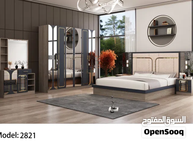 غرف نوم كاملة ست قطع Complete six-piece bedroom sets