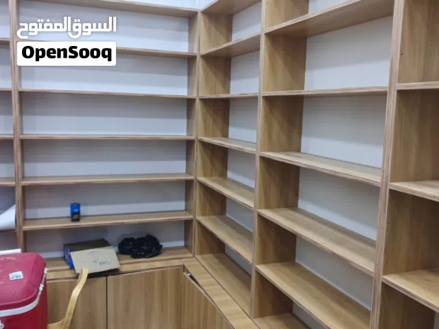 رفوف جديد ستخدم 3اشهر