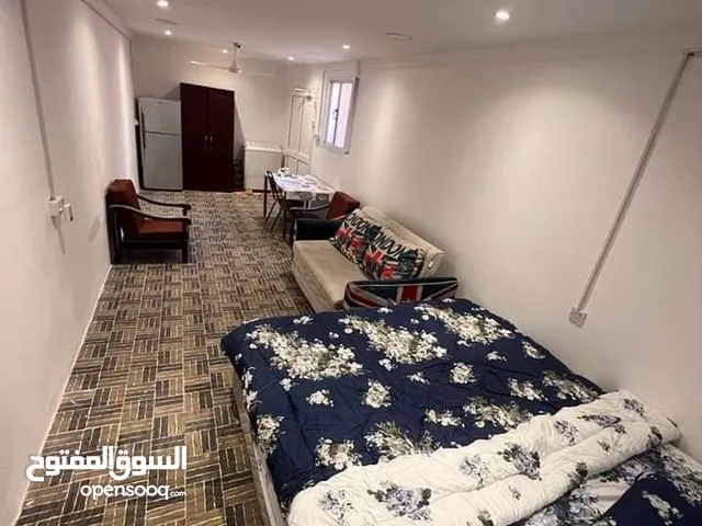 For rent a furnished studio, including electricity, with a private entrance, in Budaiya. The studio