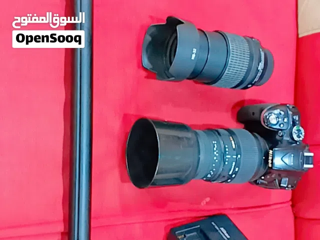 كامره نيكون 5300 نضيفه فقط استخدام مال بيت معى زوم 105.18 معى زوم رياضي 300:70 معى رام 16 وبطاريه