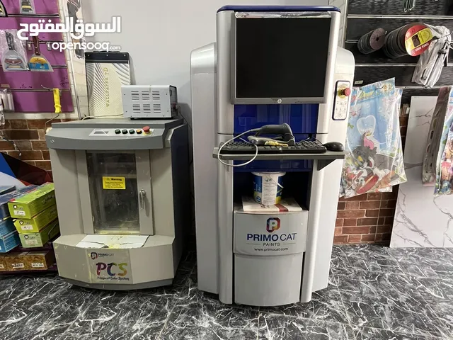 ماكينه تلوين دهانات للبيع