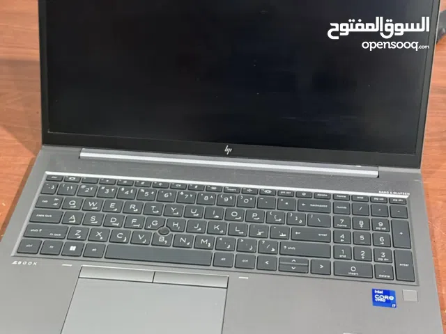 HP Core i7 11th Gen 4GB NVIDIA Quadro Screen 15.6"