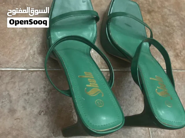 Women’s high heels.