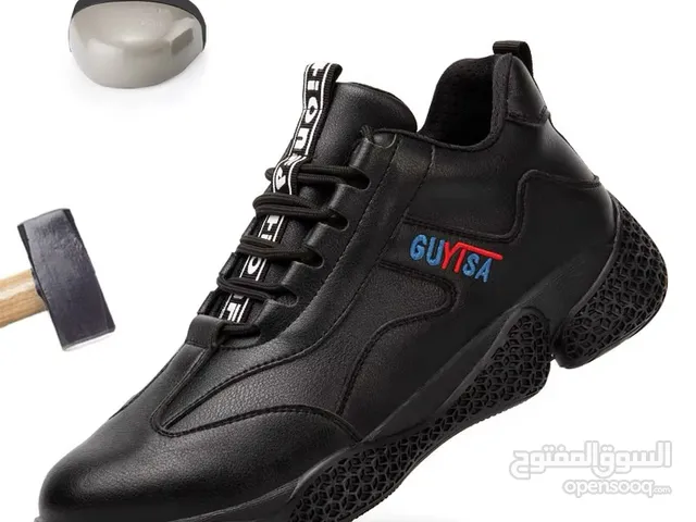 حذاء ماركة safety GUYISA قياس 42-43 الخاص بالعمال وأصحاب الأعمال