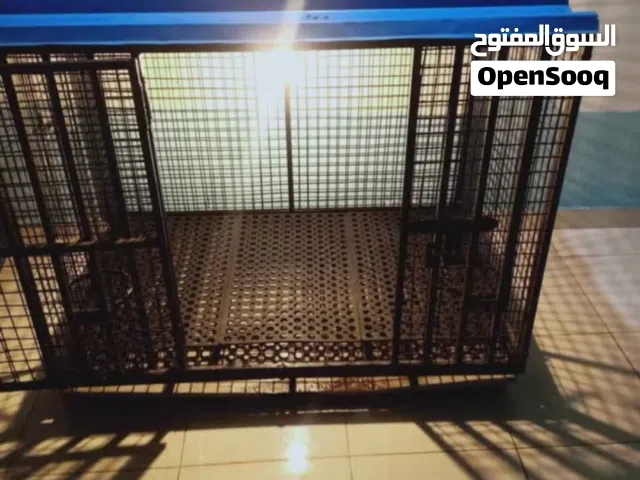 قفص حديد فك وتركيب للكلاب