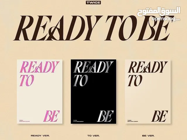 البوم توايس ريدي تو بي Ready to be النسخة السوداء والوردية