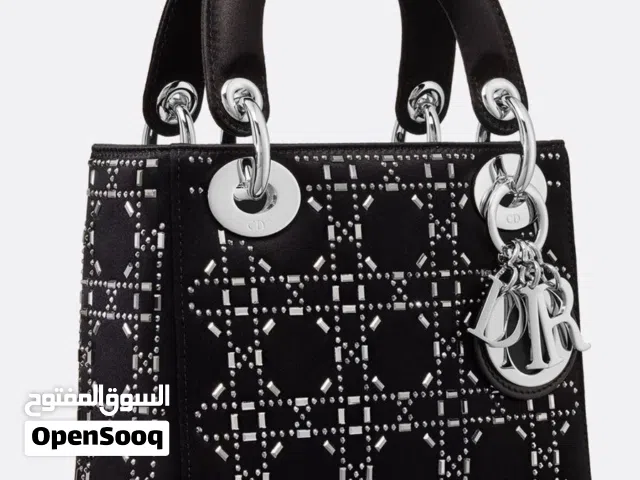 حقيبة شنتة ليدي ديور سودا سوبر ماستر بأعلى جودة ، وكود ديور بداخلها lady dior bag medium size super