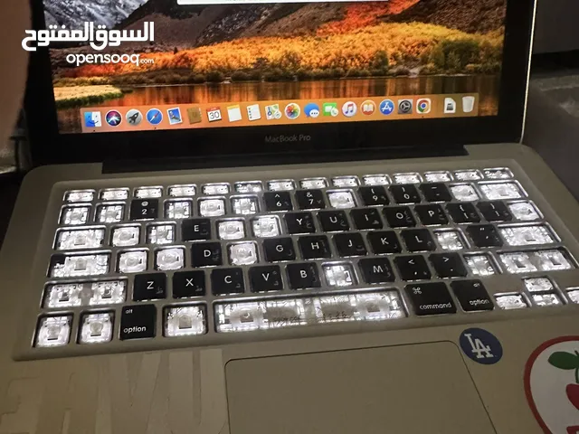 ماك بوك برو معالج i7 2011 4GB 500g
