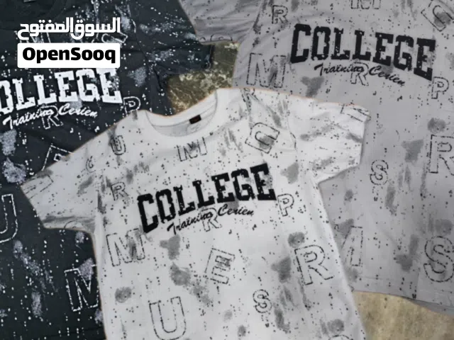 تيشيرت رجالي قطني تاي داي موشم من ايكي بليك ليكرا منشئ تركي