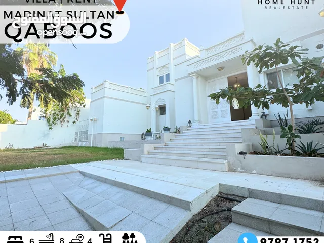 MADINAT QABOOS  ROYAL 5+1 BEDROOM STAND ALONE VILLA WITH SWIMMING POOL FOR RENT