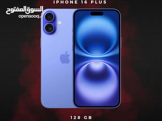 Iphone 16 plus 128gb new no active جديد كفالة الشرق الاوسط