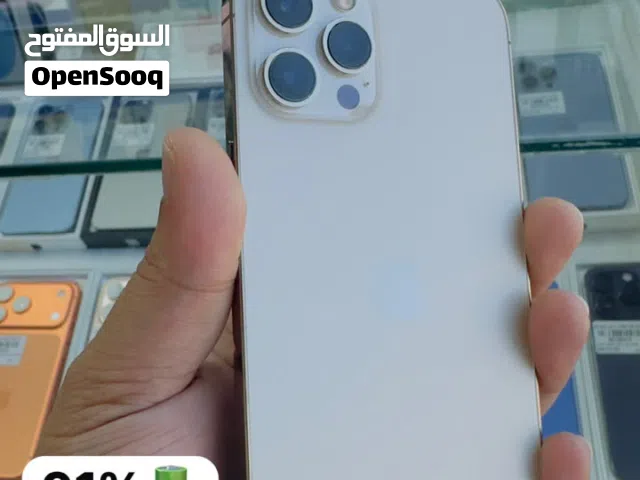 iPhone 12ProMax 256Gb Arabic version 91% battery health less use Golden color