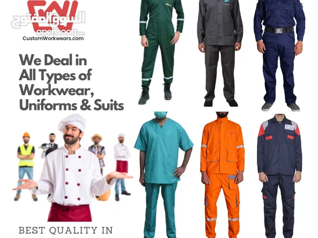 Uniform, Workwear, Security Guard Suit, Coveralls Scrub, Cargo Trouser