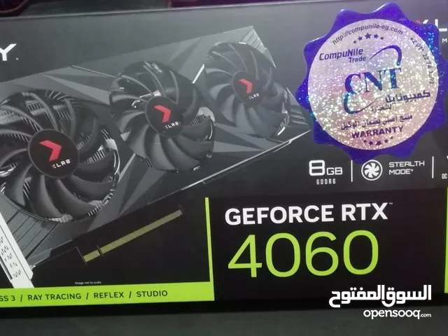 PNY RTX 4060 8GB XLR8 Gaming VERTO EPIC-X RGB Triple Fan DLSS 3