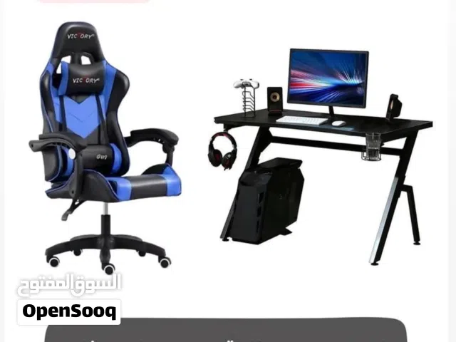 Gaming chairs new and gaming table