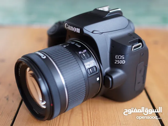 كاميرا كانون 250D بحال الوكالة شتر 5K فقط