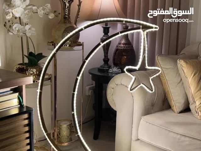هلال رمضان جديد للبيع باللون الذهبي مقاس 90cm