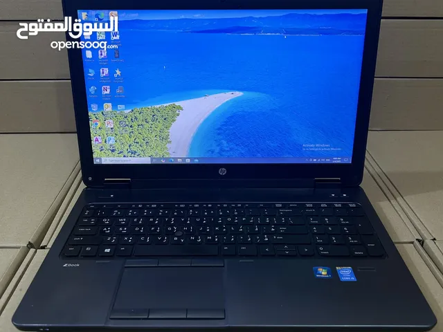 لابتوب HP ZBOOK، كارت شاشة خارجي للإلعاب، كور i5، رام 8 كيكا، SSD 256، شاشة 15.6 مع سيت هدايا