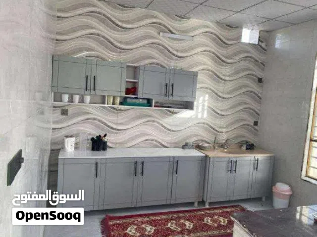 كاونترات خشب تركي قياس مترين مع ملحق وسنك
