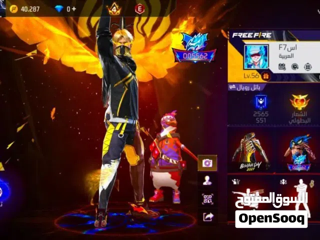 Free Fire Accounts and Characters for Sale in Zarqa