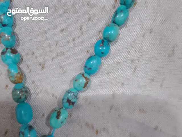 سبحة من الفيروز الايراني الطبيعي صياغة يدوية