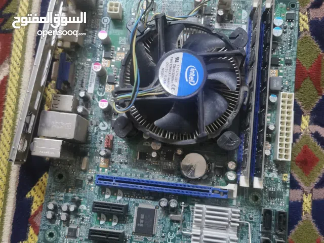 مذربورد مع معالج i5 3450 و رام 16gb