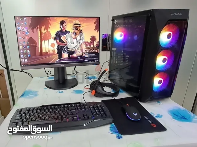 Full Gaming Setup With Powerful PC