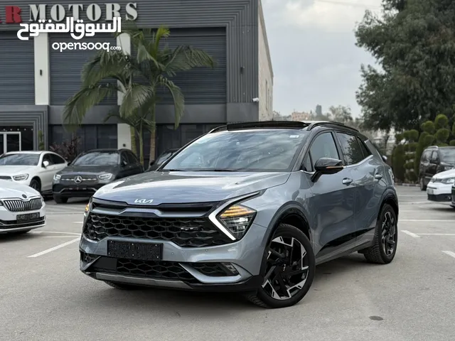 كيا سبورتاج GT Line ترخيص 2022 محرك 1600 هايبرد plug in/يقطع على الشحنه 65 كيلو متر  271 حصان