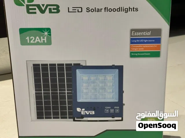 إضاءة بالطاقة الشمسية ومروحة  Solar lights جديدة new
