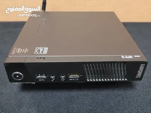 كمبيوتر ميني لينوفو i5/16GB/500GB SSD موديل Lenovo ThinkCenter M93p Tiny