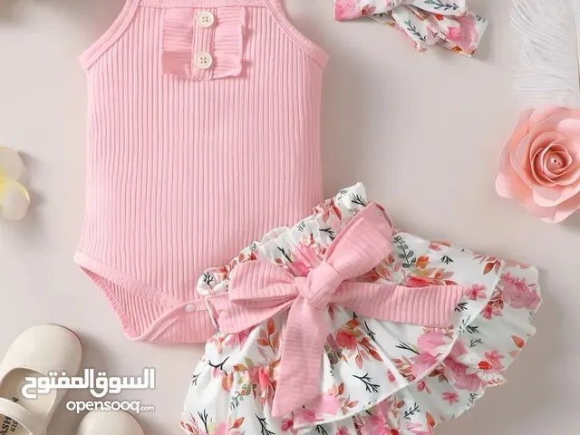 جديد وحصري !!وصل الطقم يلي رح يغير لوك صغيرتك طقم تنورة وبلوزة بادي بكبسون ستايل ملكي من اول خطوة