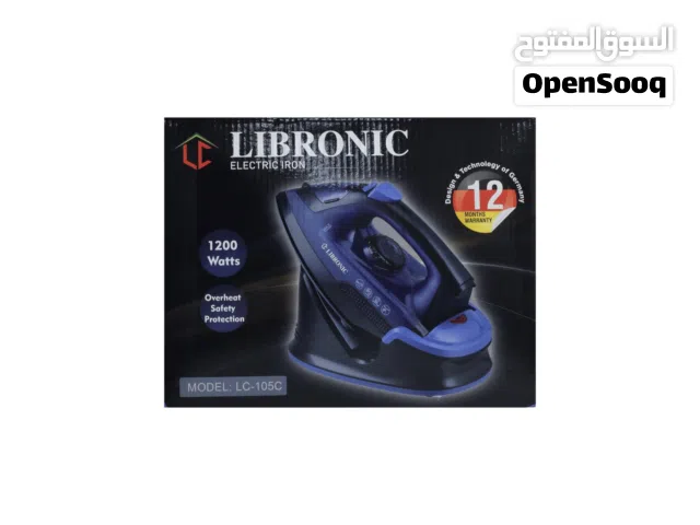 مكواة بخارية لاسلكية ماركة LIBRONIC