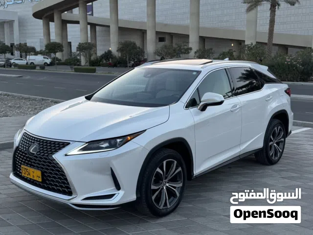 لكزس RX350 موديل2021 فورويل بدون حوادث بحالة وكالة ابيض داخل بيج