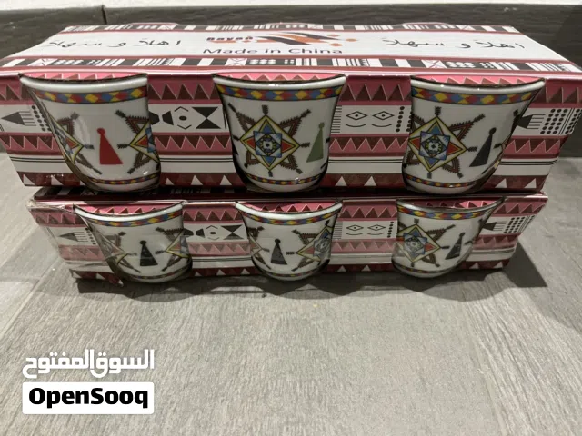 فناجين قهوه 6 حبات