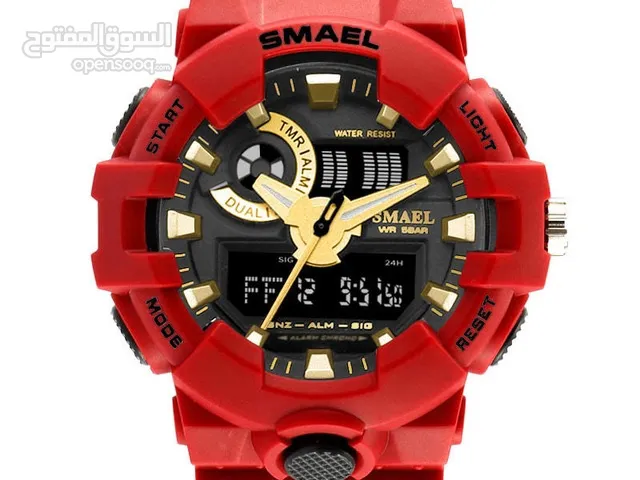 SMAEL Watch 1642-5ATM (Sports Red Edition)