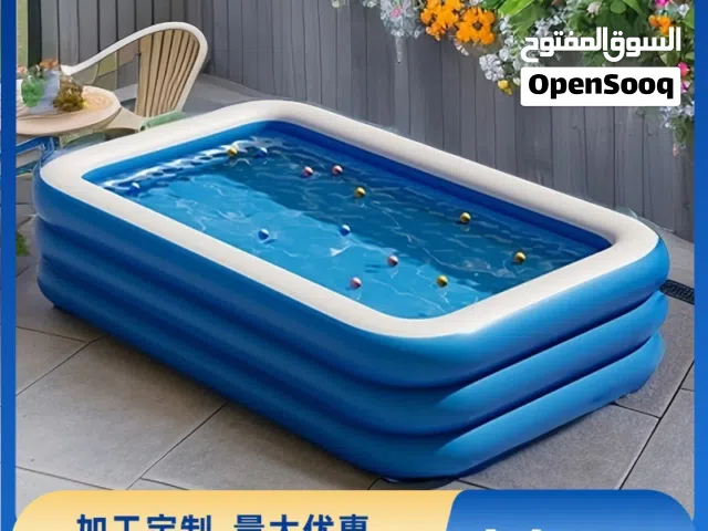 مسبح نفخ مستطيل