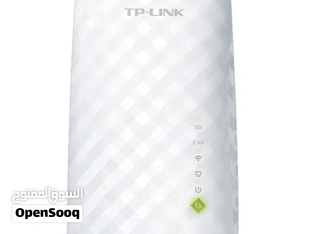 جهاز هو موسع نطاق الواي فاي TP-Link AC750 (طراز RE200) الذي يعزز إشارة الشبكة المنزلية لتغطية المناط