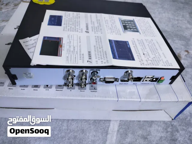 جهاز dvr دي في ار مستعمل لكاميرات المراقبة