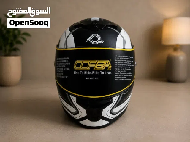 خوذة مصنفة Corsa  مصنفة Dot /ECE/ ccc